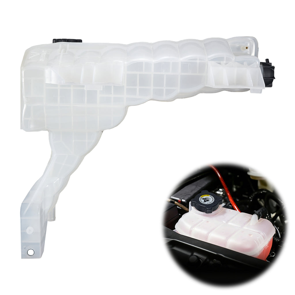 Heavy-Duty Coolant Surge Tank for Kenworth T680 / T880 & Peterbilt 579 Semi Trucks – Fits 2012-2018, Replaces Paccar CP237001 (PL-5245-ET4)