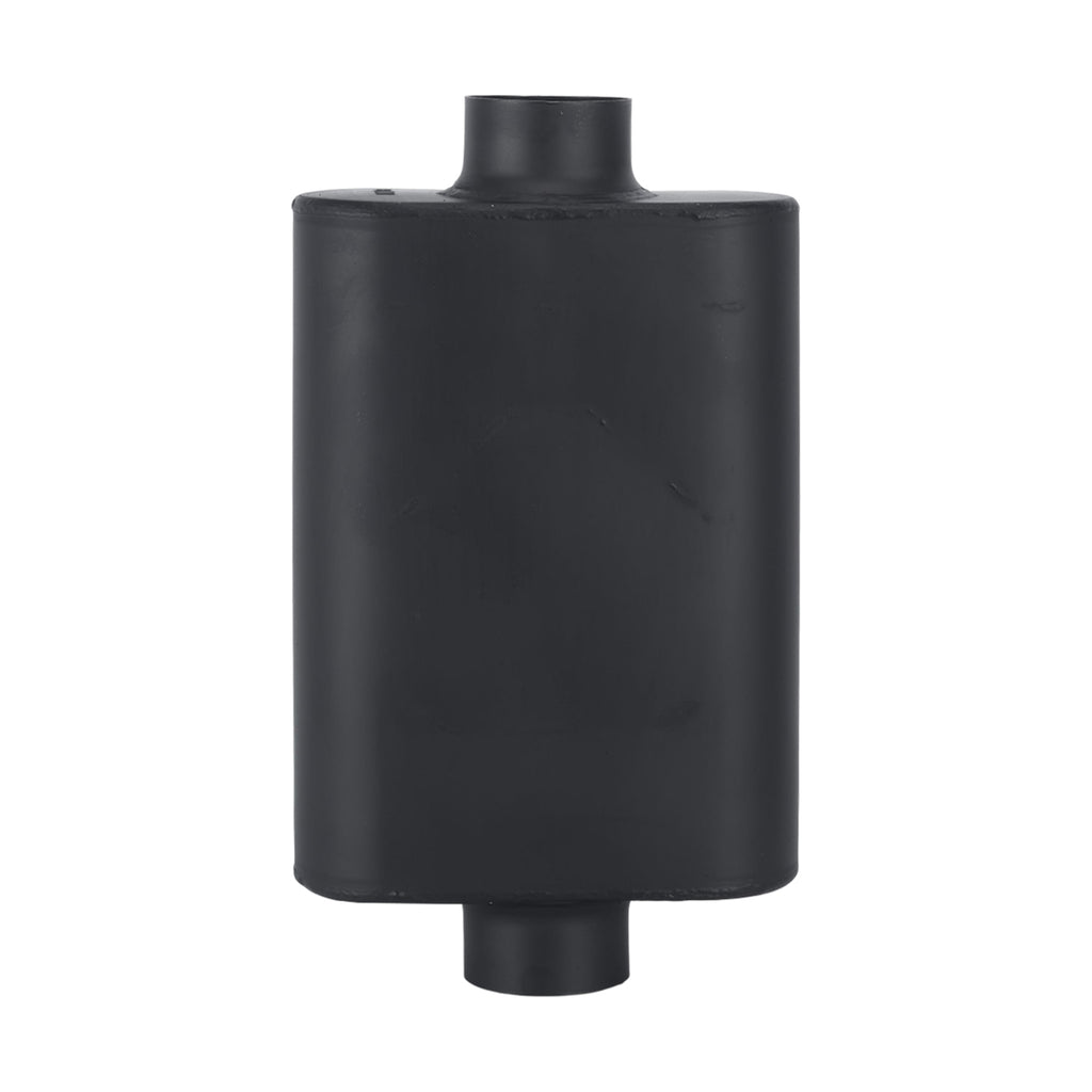 Chambered Performance Muffler – Standard Body, Center-In / Center-Out – 2.5", 3" – Stainless or Black (A Series)