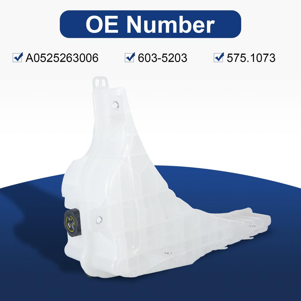Heavy-Duty Coolant Surge Tank for Freightliner Columbia / M2 / Century & Sterling Semi Trucks – Replaces A05-25263 Series (PL-5203-ET1)