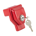 Red Container / Gladhand Padlock with Key