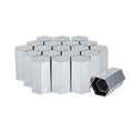 Chrome Hexagonal Push-On Lug Nut Covers – 33 mm – 20 / 40 / 60 Pack (HBC06 Push)