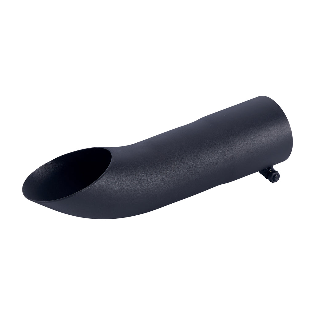Chrome Turn-Down Exhaust Tip – 12" – 2.5", 3", 3.5", 4" – Stainless or Black