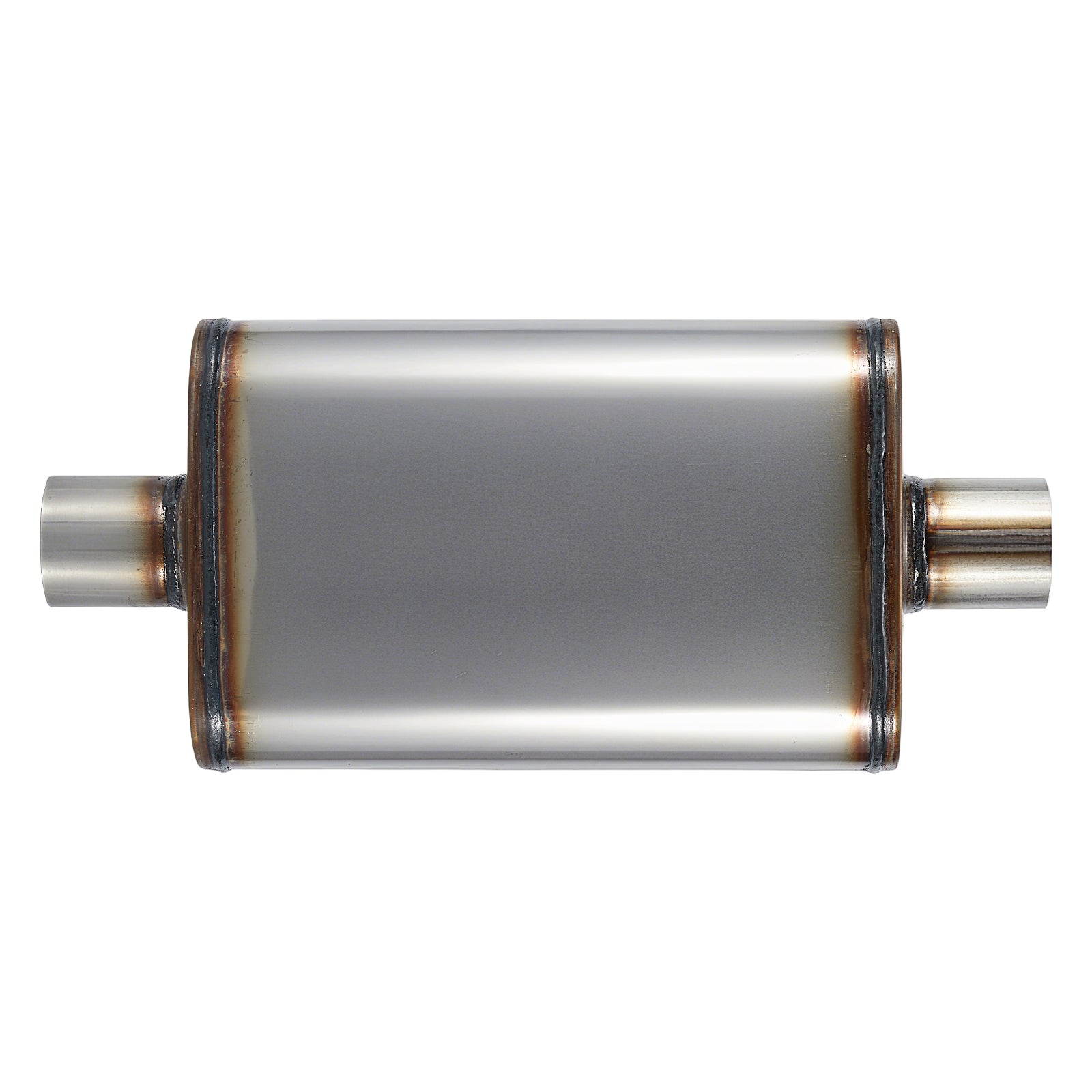 Chambered Performance Muffler – Center-In / Center-Out – 2", 2.25", 2.5", 3" (C Series)