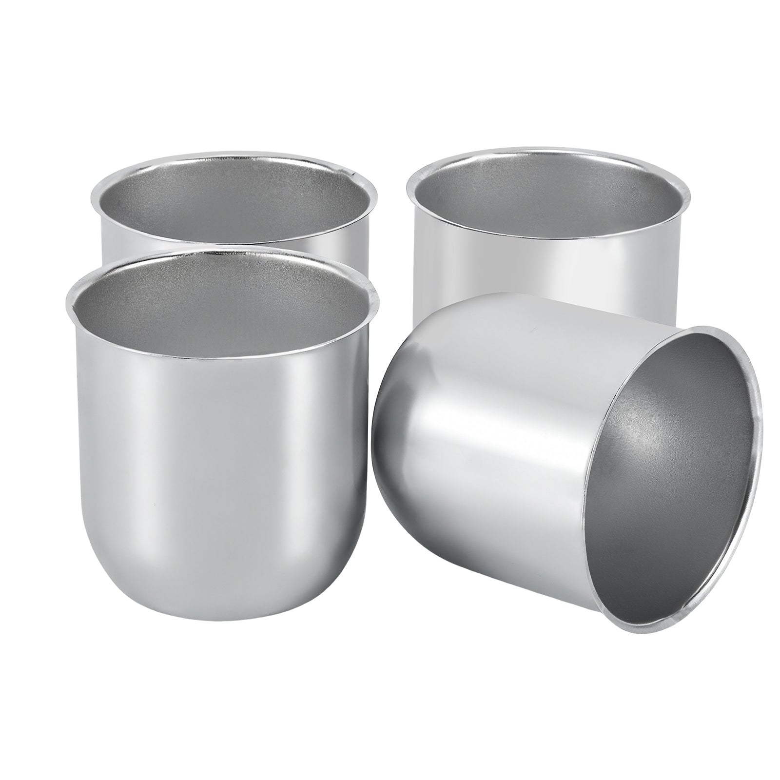 Push-On Axle Nut Cover – Dome Cylinder – 4.29" × 4.25" – Stainless or Black (LT8)
