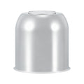 Push-On Axle Nut Cover – Dome Cylinder – 4.29" × 4.25" – Stainless or Black (LT8)