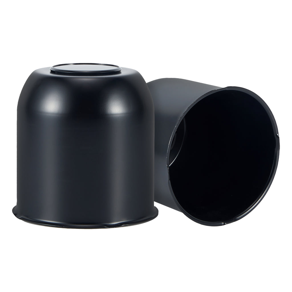 Push-On Axle Nut Cover – Dome Cylinder – 4.29" × 4.25" – Stainless or Black (LT8)