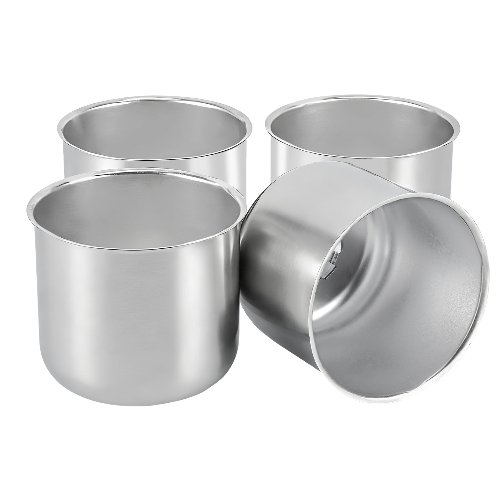 Chrome Push-On Axle Nut Cover – Tall Dome Cylinder – 4.33" × 4.88" (LT9)