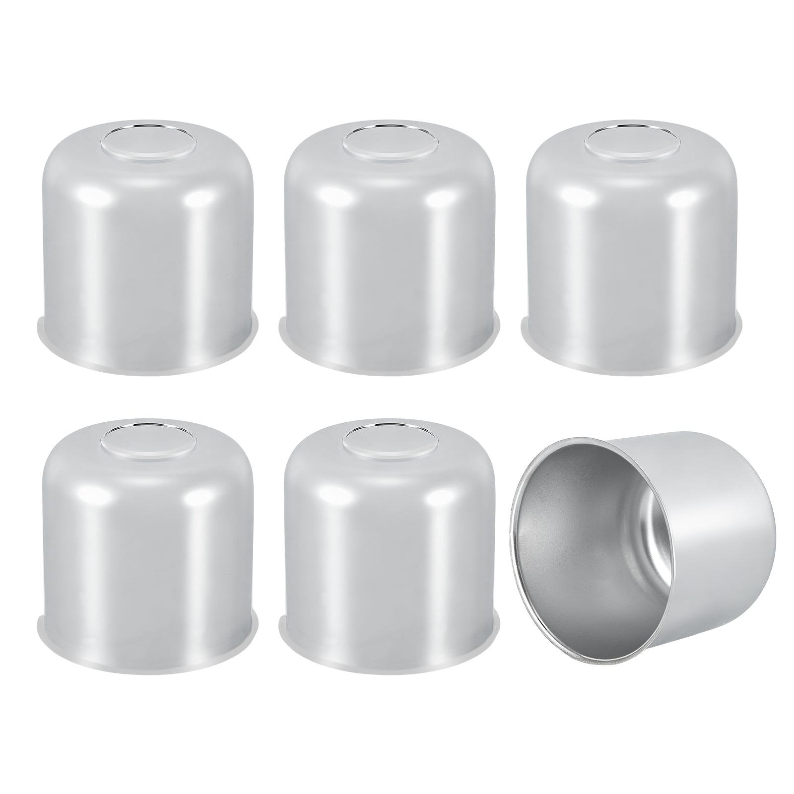 Chrome Push-On Axle Nut Cover – Tall Dome Cylinder – 4.33" × 4.88" (LT9)