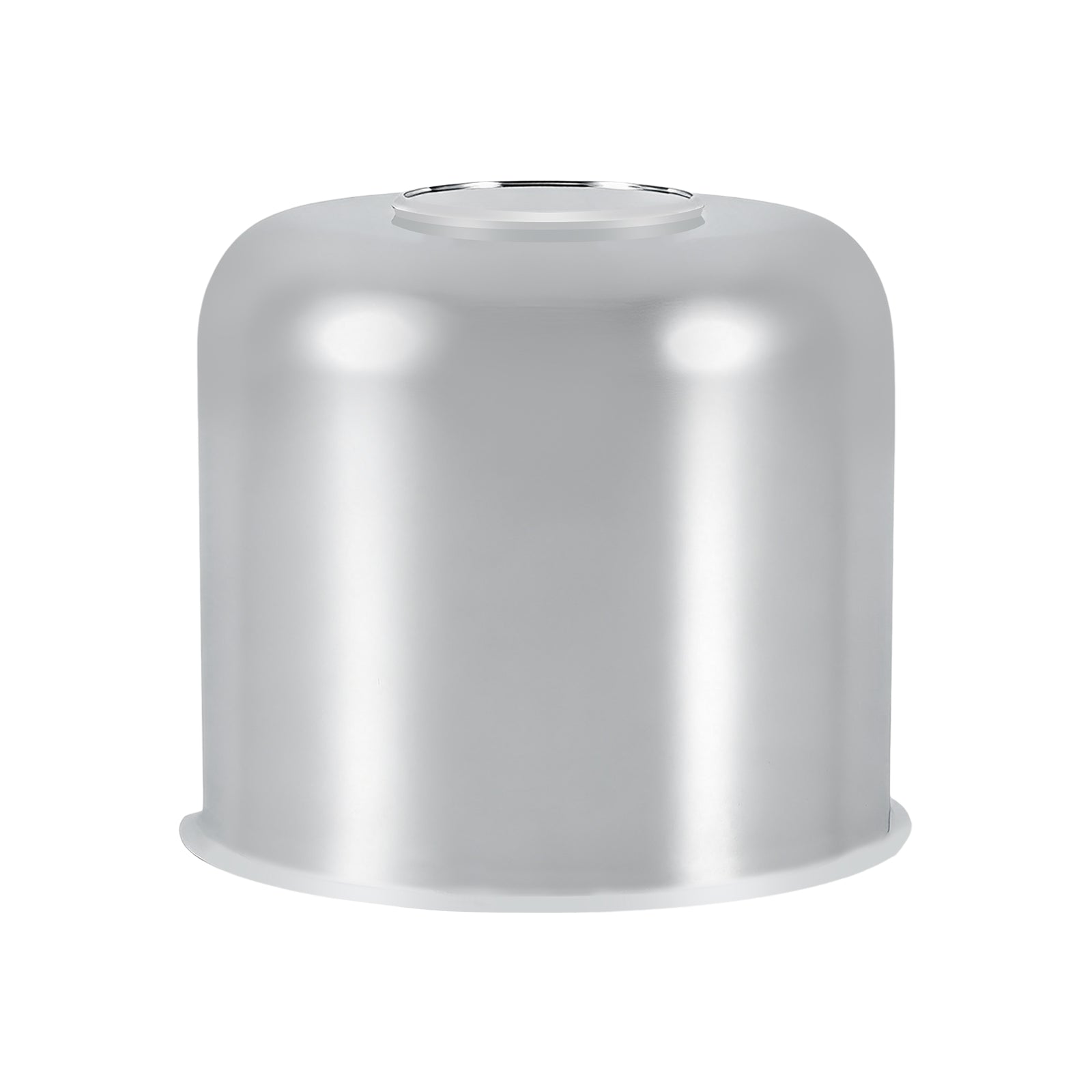 Chrome Push-On Axle Nut Cover – Tall Dome Cylinder – 4.33" × 4.88" (LT9)