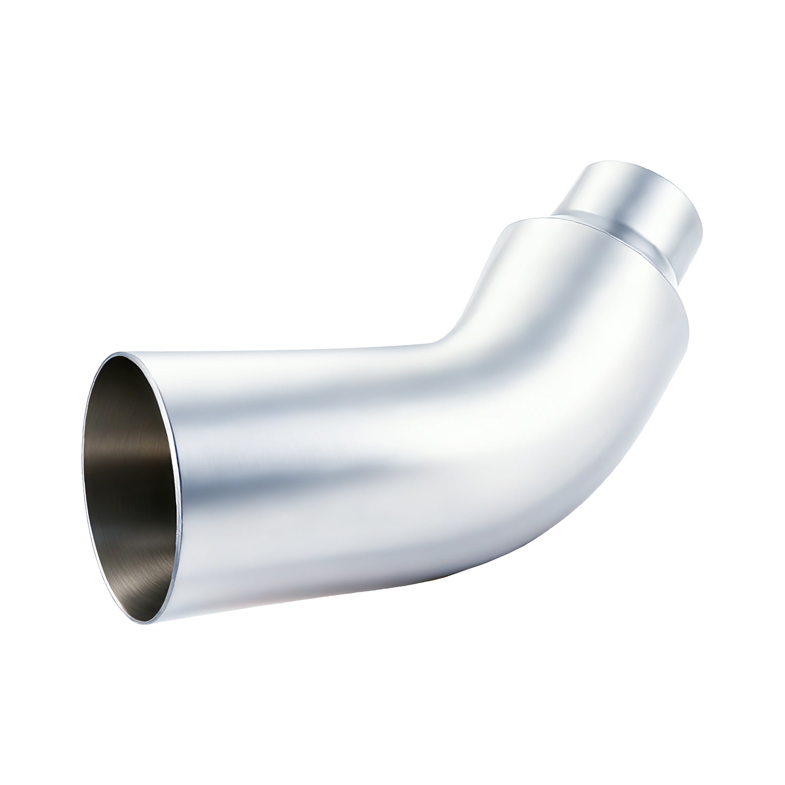 Chrome Bent Exhaust Adapter Tip – 5" Inlet – 6", 7", 8" Outlet