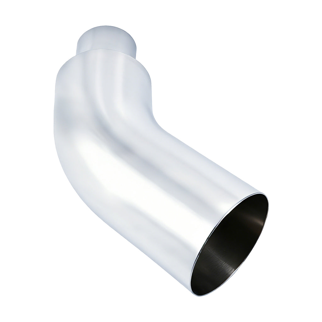 Chrome Bent Exhaust Adapter Tip – 5" Inlet – 6", 7", 8" Outlet
