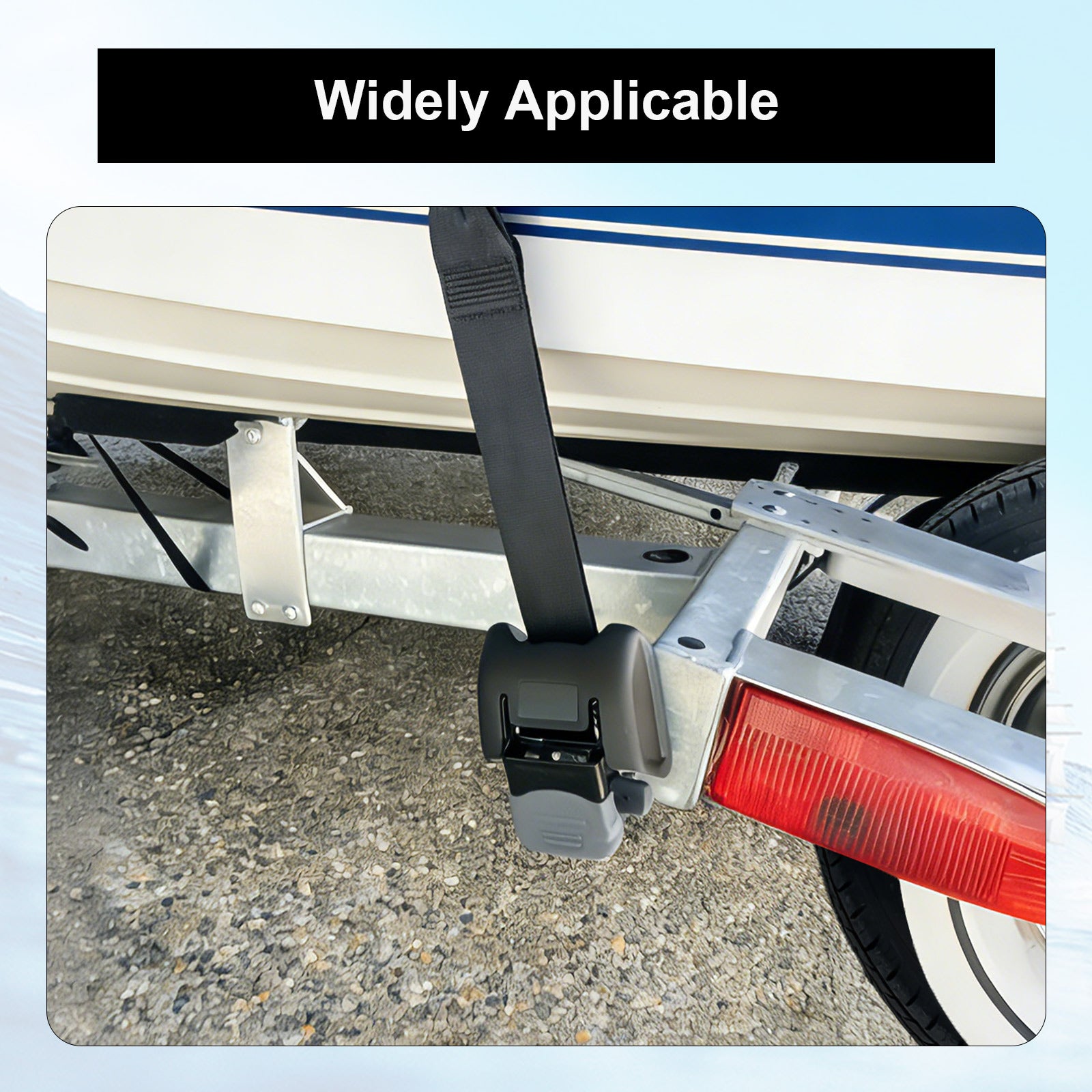Retractable Ratchet Buckle with Hook — Auto-Winding Cargo Strap (PL-AC11)