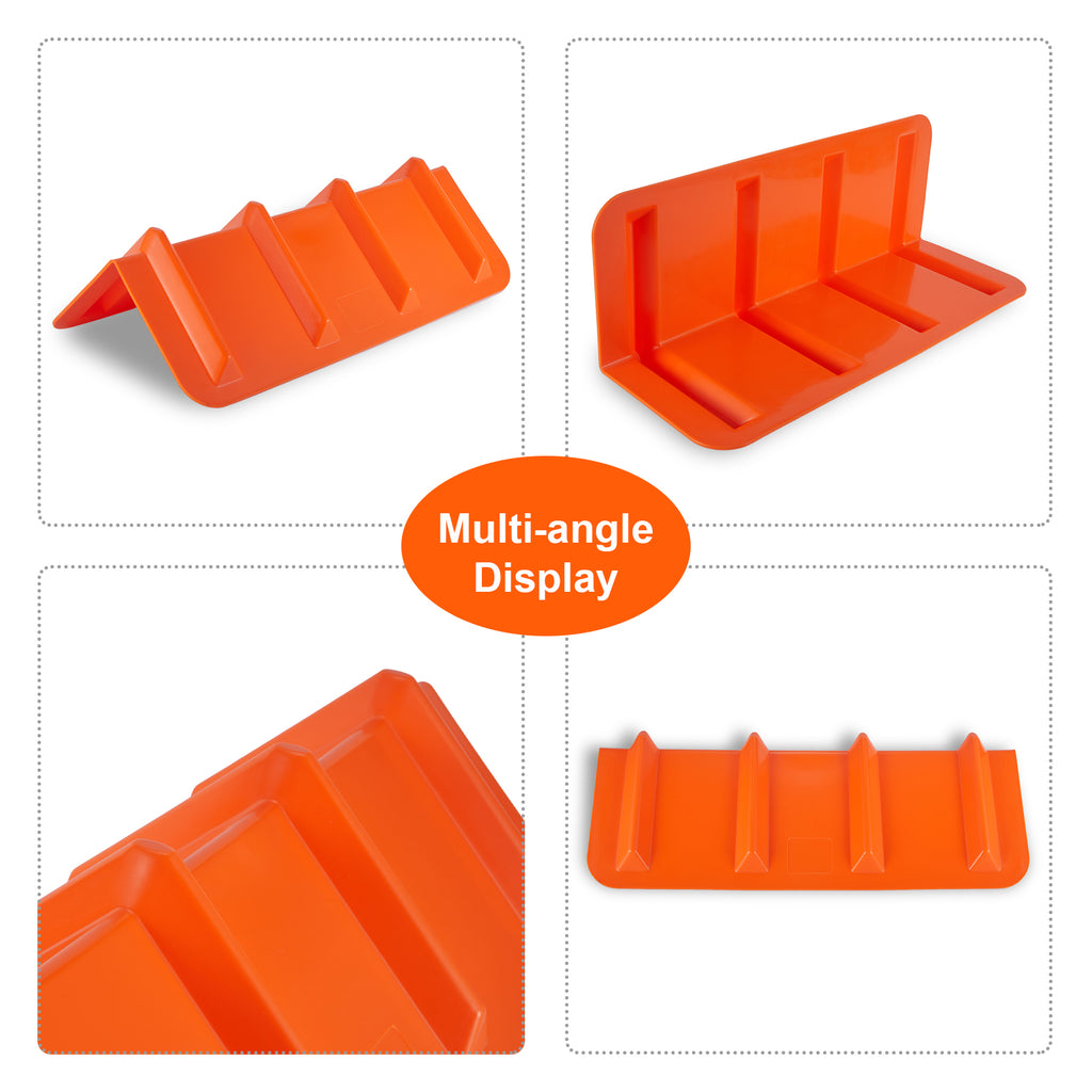 Large Rigid Corner Protector — 4-Pack Orange (PL-CP24)
