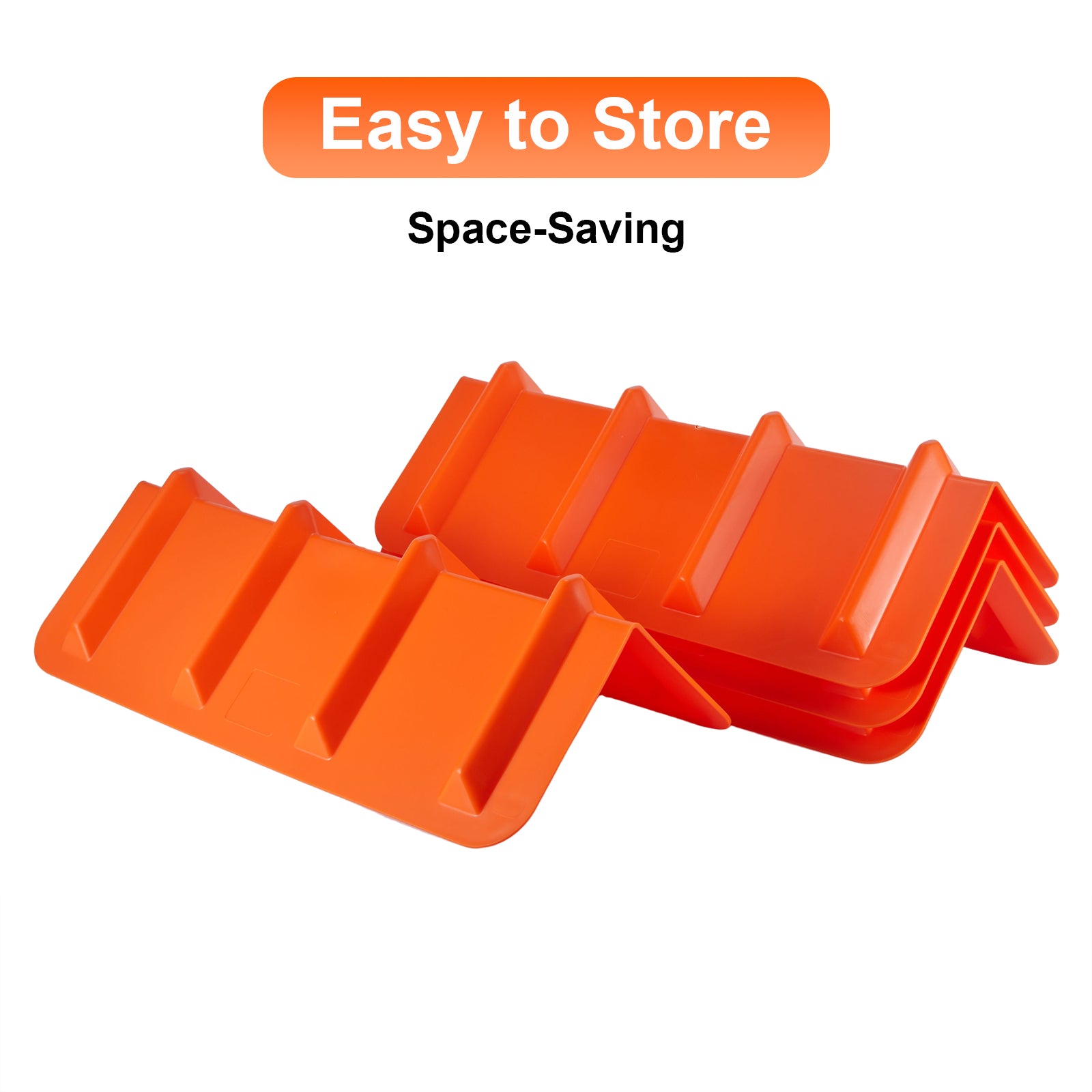 Large Rigid Corner Protector — 4-Pack Orange (PL-CP24)