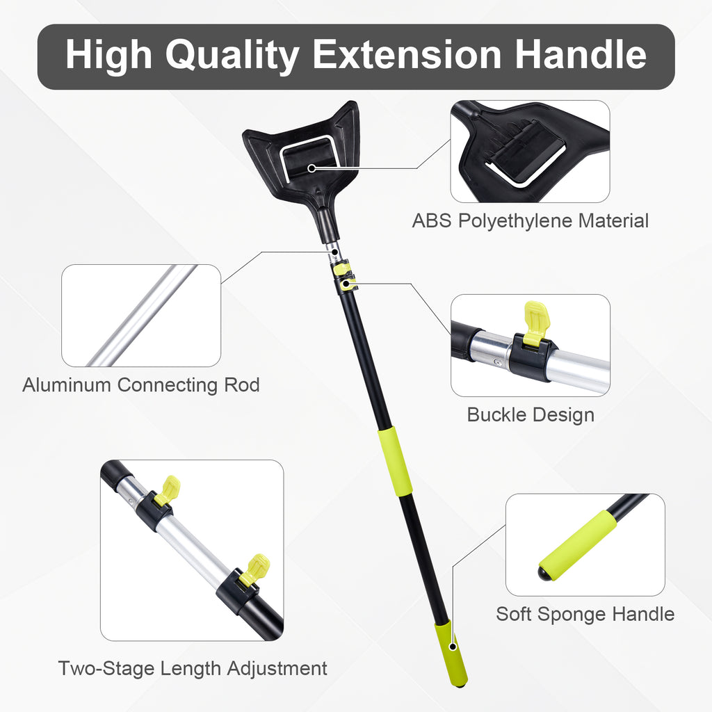 Telescoping Install Pole for Corner Protectors — Black / Green (PL-CPH01)