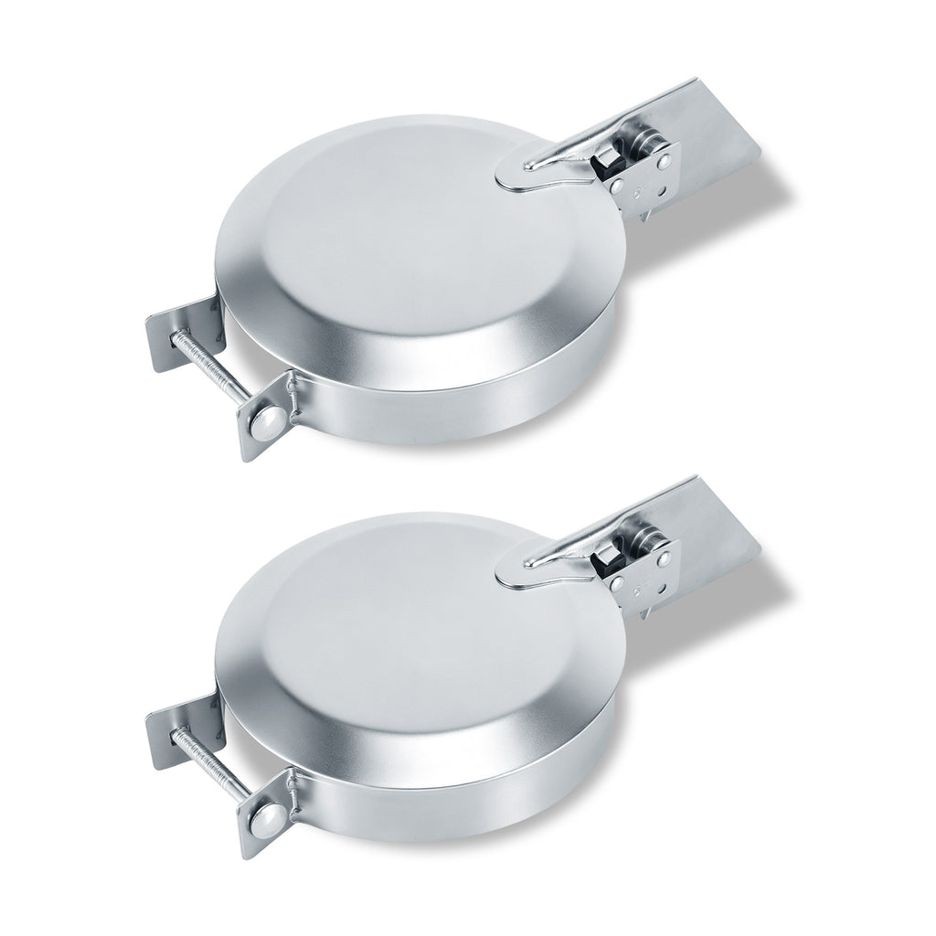 Chrome Truck Exhaust Rain Cap – Spring-Hinge – 4", 5", 6" Diameters