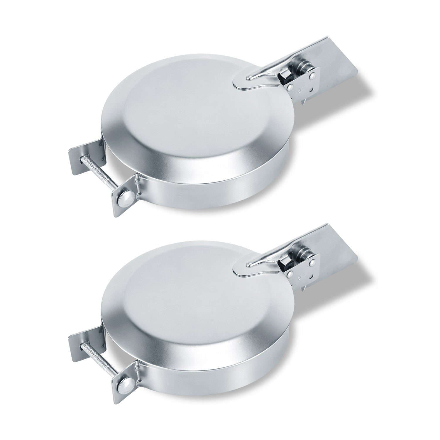 Chrome Truck Exhaust Rain Cap – Spring-Hinge – 4", 5", 6" Diameters