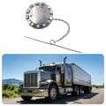 Fuel Tank Cap — Chrome Bolted-Center, Retainer Chain (PL-L11A)