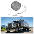 Fuel Tank Cap — Chrome Bolted-Center Design (PL-L2A)