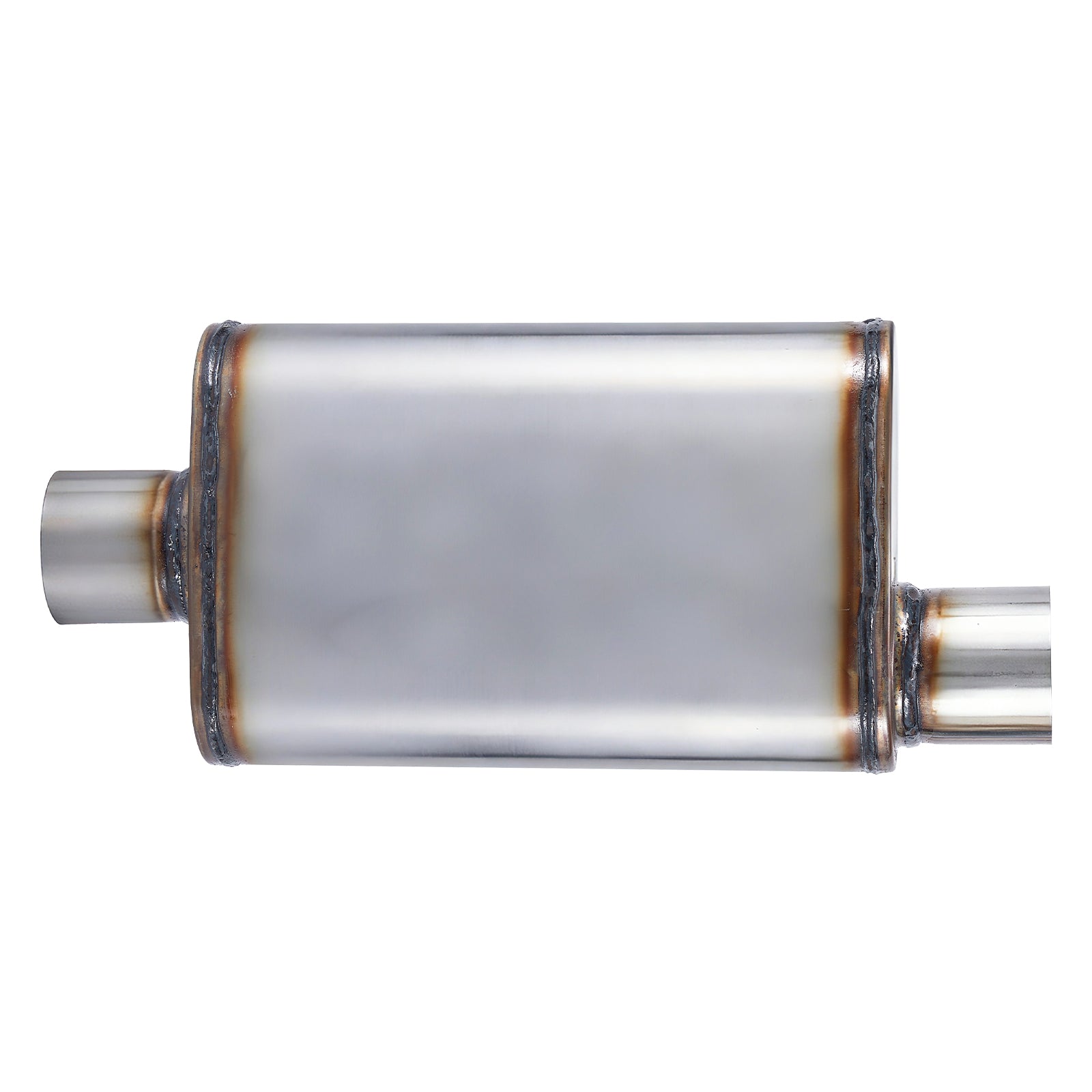 Chambered Performance Muffler – Offset-In / Offset-Out (Same Side) – 2", 2.25", 2.5", 3" (C Series)
