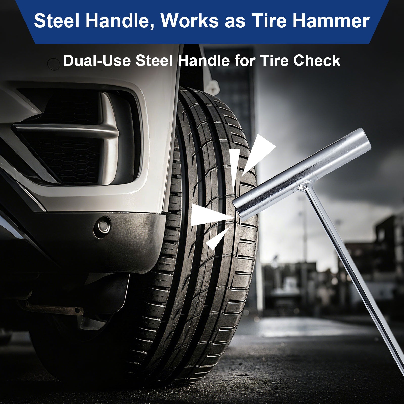 5th Wheel King Pin Puller — T-Handle Chrome (PL-PP136)