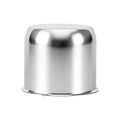 Push-On Axle Nut Cover – Dome Cylinder – 3.66" × 4.25" – Stainless or Black (LT4)