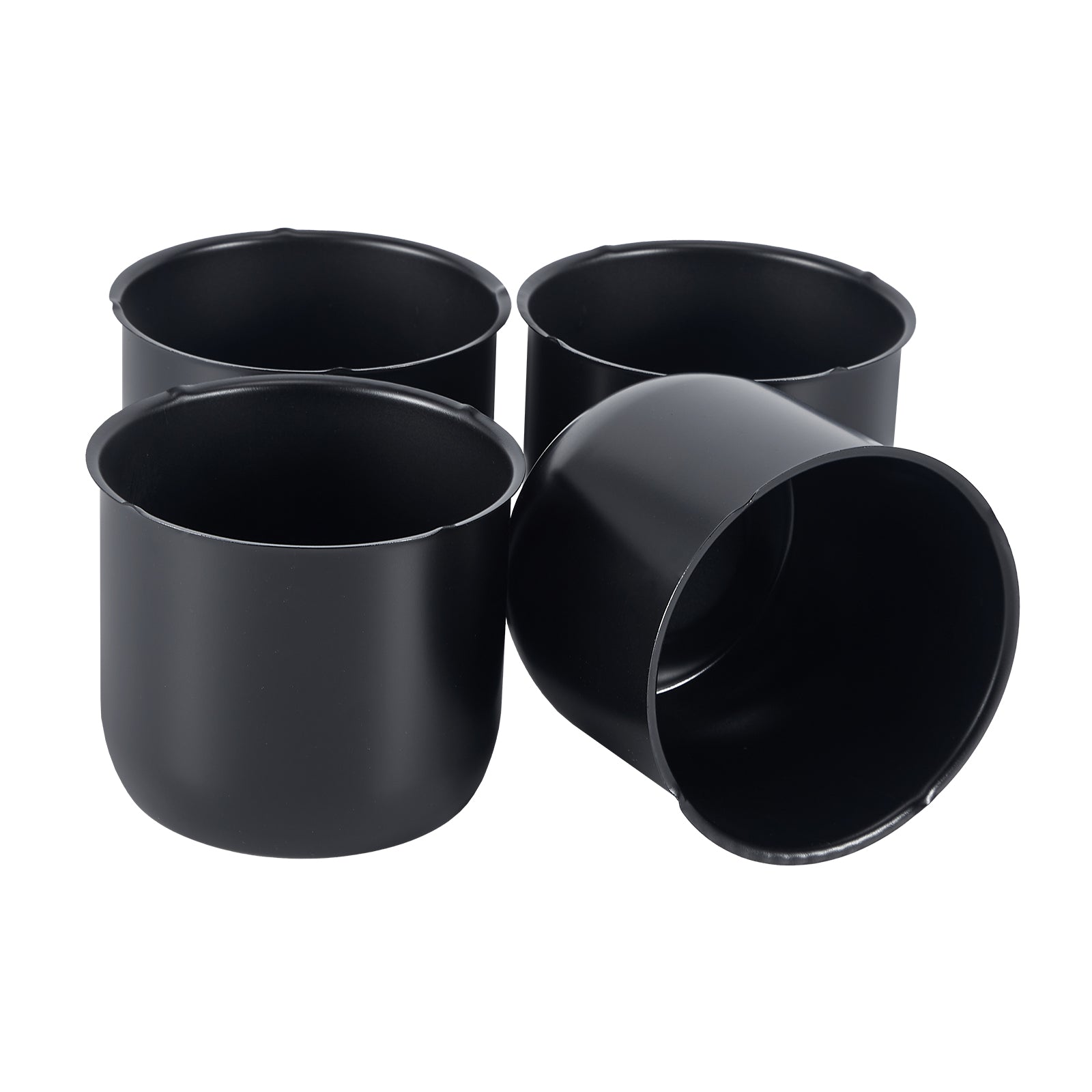 Push-On Axle Nut Cover – Dome Cylinder – 3.66" × 4.25" – Stainless or Black (LT4)