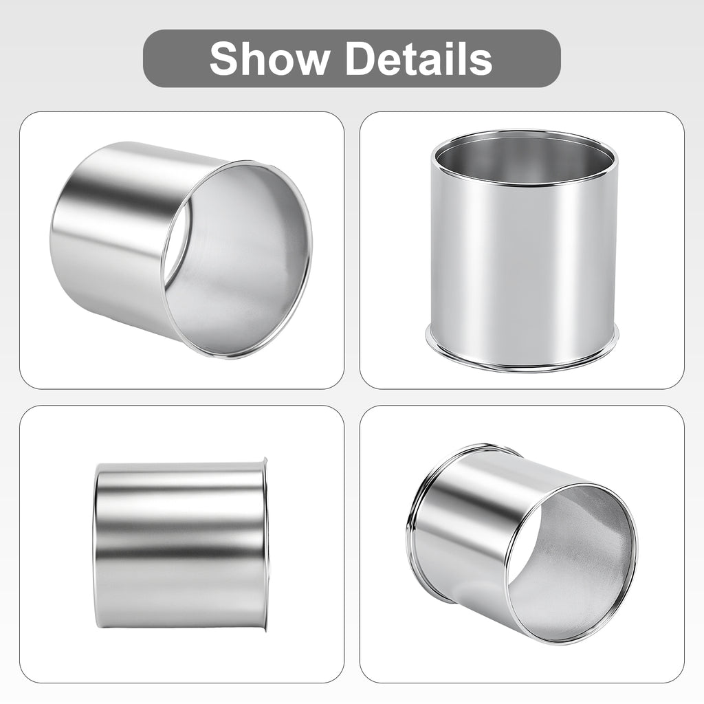 Chrome Push-On Axle Nut Cover – Rounded-Top Cylinder – 4.33" × 4.25" (LT2)