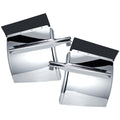 Polished Stainless 24" Truck Quarter Fender – Curved Character Rib – Pair (5001)