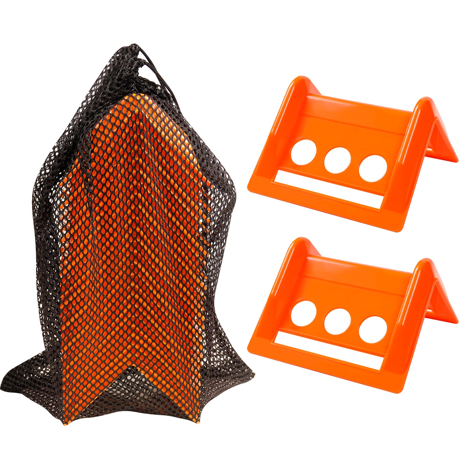 Soft Plastic Corner Protector — 15-Piece Set with Mesh Bag — Yellow / Blue / Black / Orange / Red (SL-CA446)