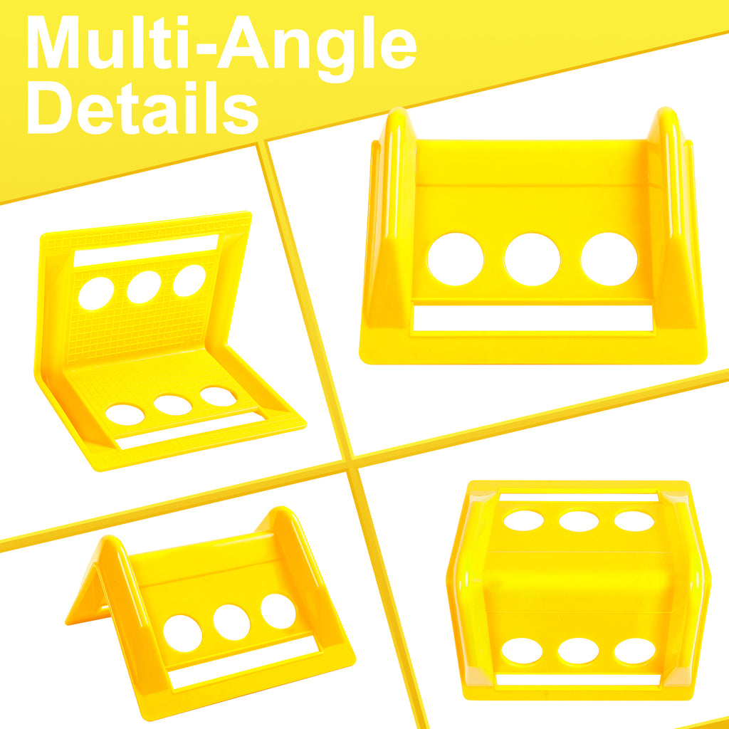 Soft Plastic Corner Protector — 15-Piece Set with Mesh Bag — Yellow / Blue / Black / Orange / Red (SL-CA446)