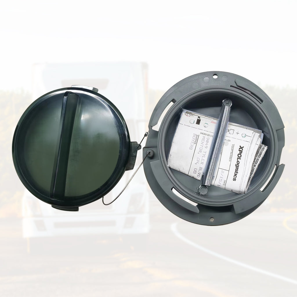 Cab Document Box — Plastic with Lid — 2 / 4 / 8 Pack (SL-TDH1)