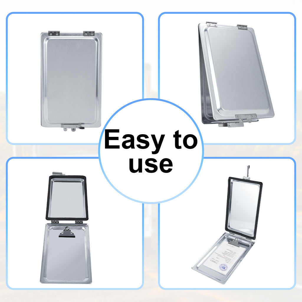 Cab Document Folder — Plastic Portfolio — 1 / 2 / 4 Pack (SL-TDH3)